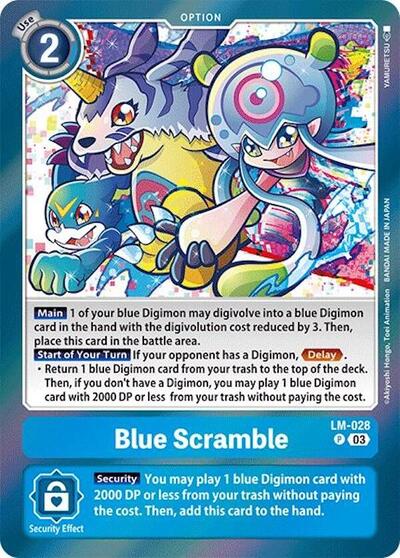 Blue Scramble
