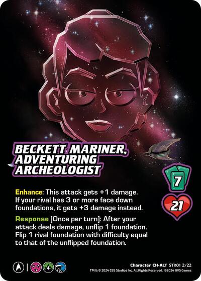 Beckett Mariner, Adventuring Archeologist (Alternate Art)