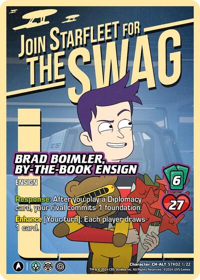 Brad Boimler, By-the-Book Ensign (Alternate Art)