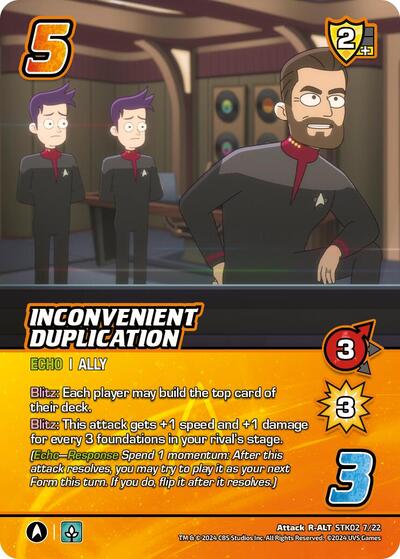 Inconvenient Duplication (Alternate Art)