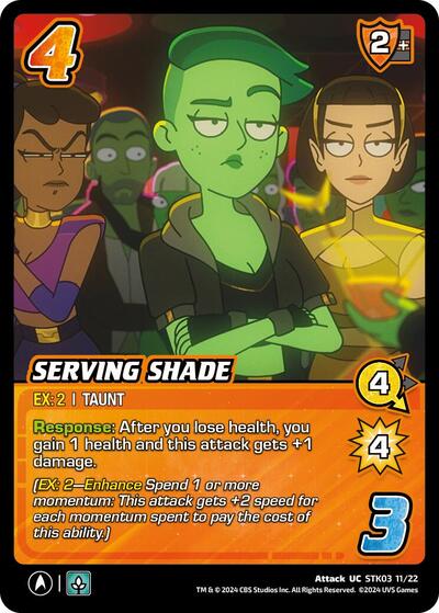 Serving Shade