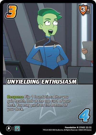 Unyielding Enthusiasm