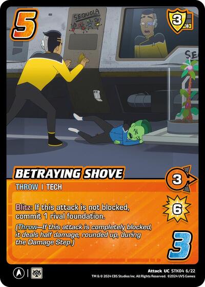 Betraying Shove