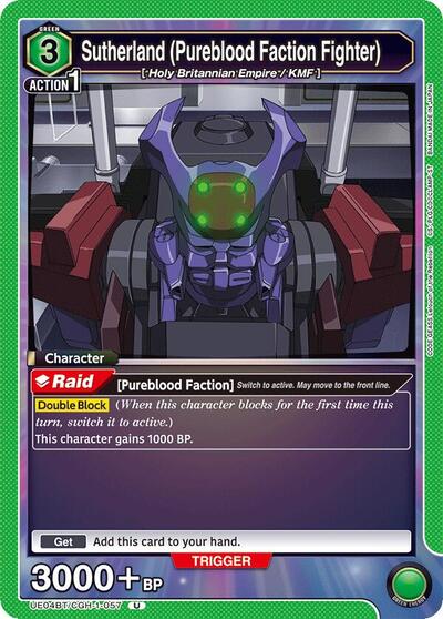 Sutherland (Pureblood Faction Fighter)