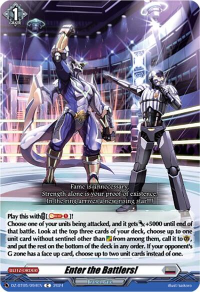 Enter the Battlers!