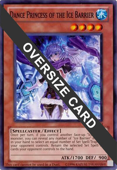 Dance Princess of the Ice Barrier (Oversized)