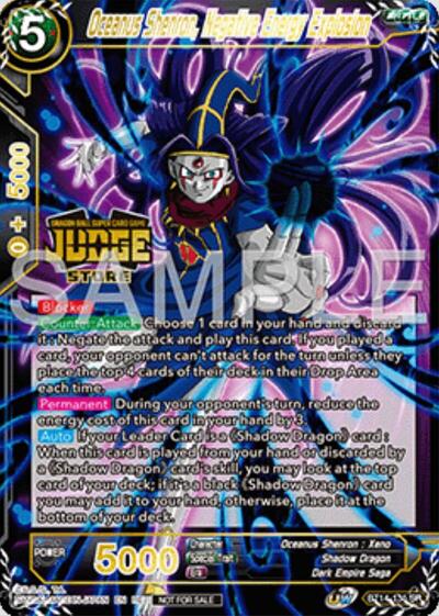 Oceanus Shenron, Negative Energy Explosion (Judge Pack Vol.16) (Store)