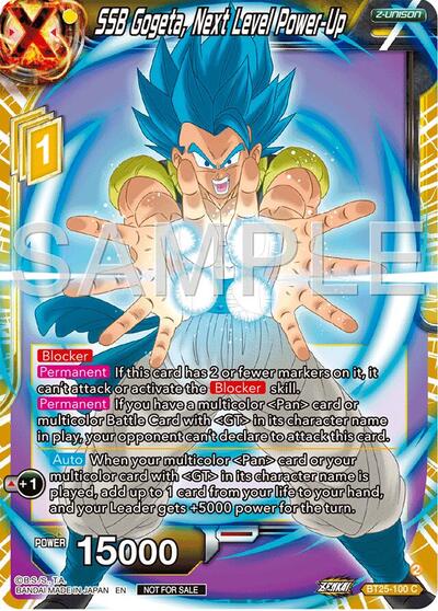 SSB Gogeta, Next Level Power-Up (Championship 2024 Finals Zenkai Pack)