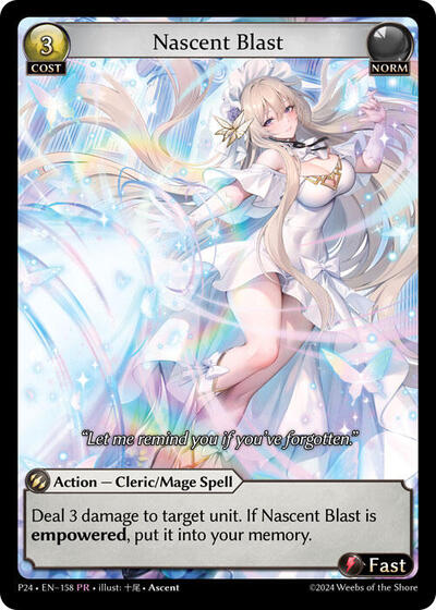 Nascent Blast