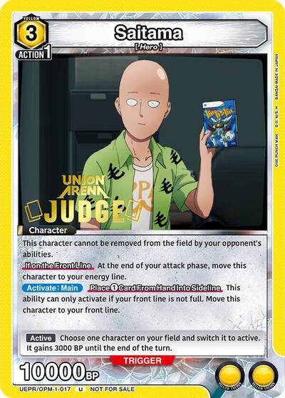 Saitama (Judge Pack)