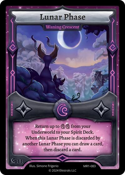 Lunar Phase - Waning Crescent