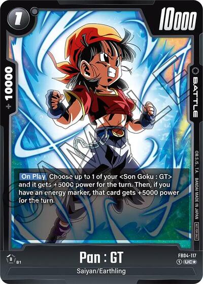 Pan : GT (Tournament Pack 05)