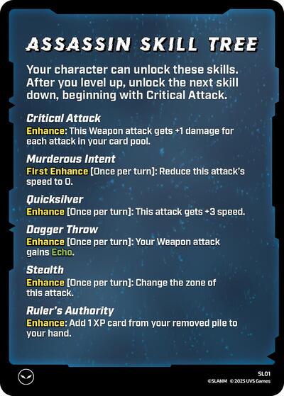 Assassin Skill Tree