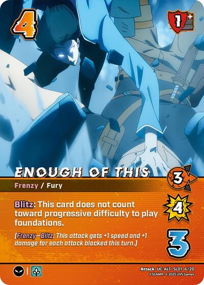Enough of This (Alternate Art)