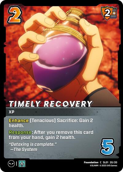 Timely Recovery