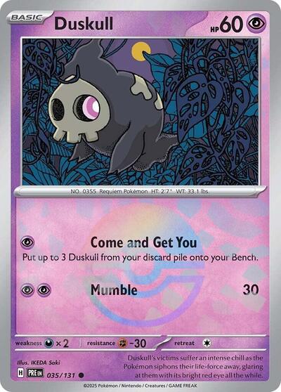 Duskull (Poke Ball Pattern)