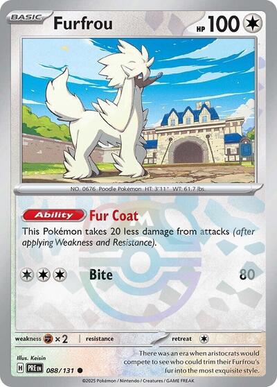 Furfrou (Master Ball Pattern)