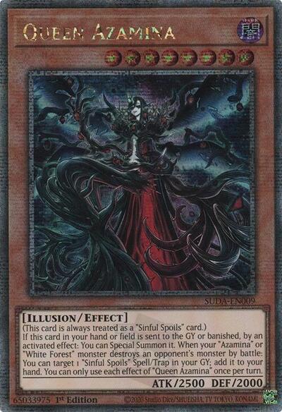 Queen Azamina (Quarter Century Secret Rare)