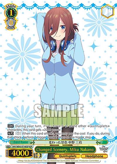 Changed Scenery, Miku Nakano (IGP)