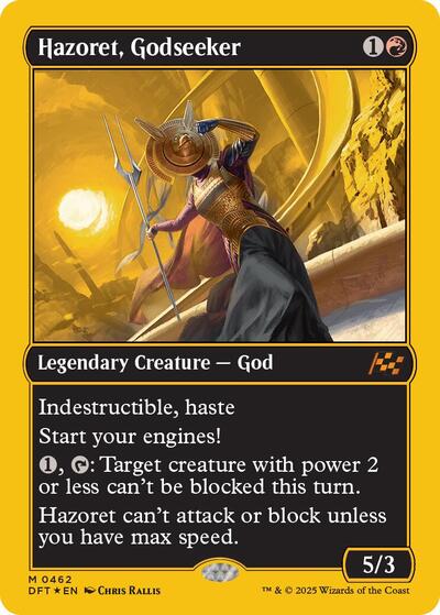 Hazoret, Godseeker (First-Place Foil)