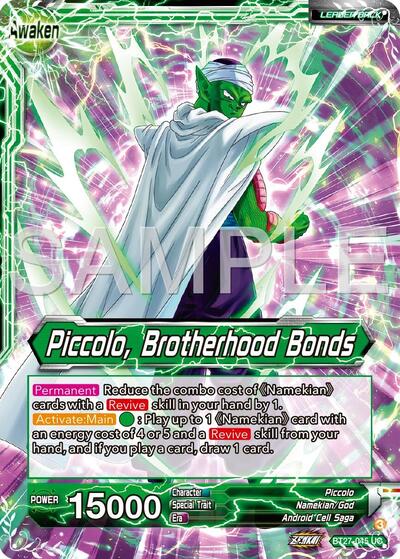 Piccolo // Piccolo, Brotherhood Bonds