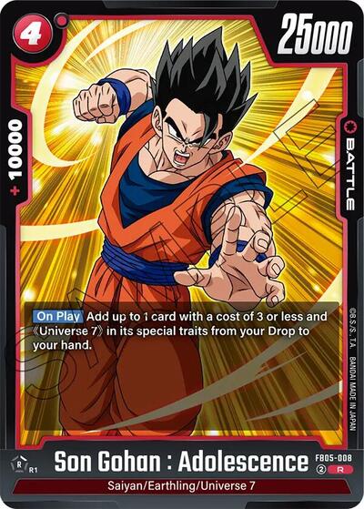 Son Gohan : Adolescence - FB05-008