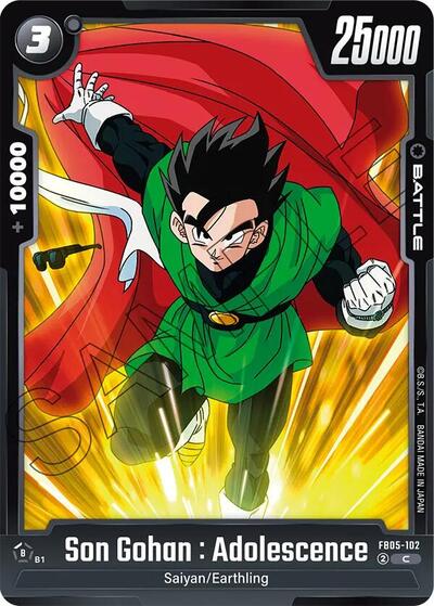Son Gohan : Adolescence - FB05-102