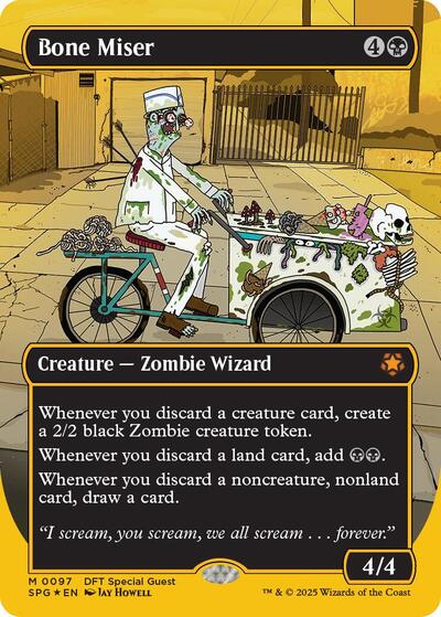 Bone Miser (Borderless) (First-Place Foil)