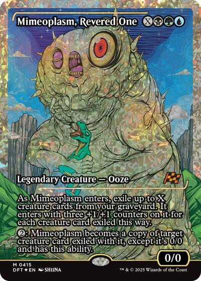 Mimeoplasm, Revered One (Showcase) (Fracture Foil)