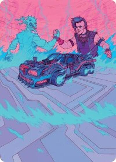 Demonic Junker Art Card