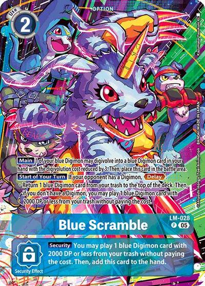 Blue Scramble (Alternate Art)
