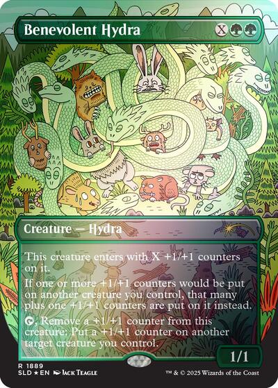 Benevolent Hydra (Rainbow Foil)