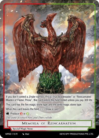Memoria of Reincarnation