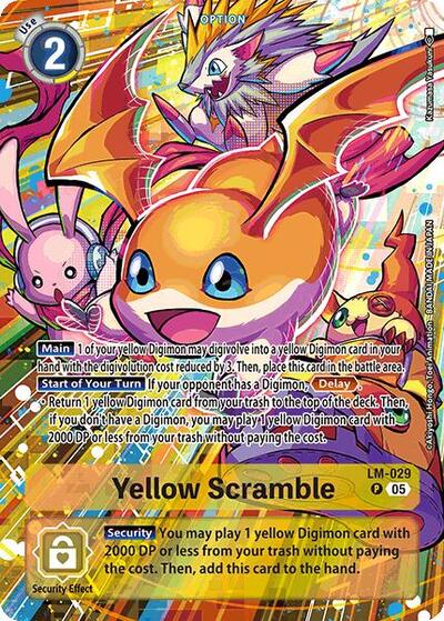 Yellow Scramble (Alternate Art)