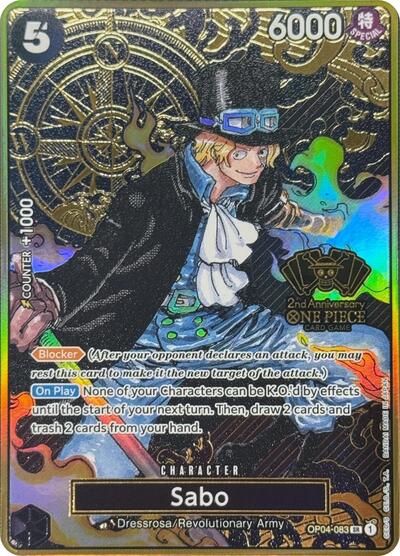 Sabo (One Piece Japanese Version 2nd Anniversary Set)