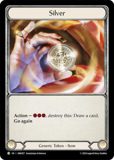 Silver // Tip Card