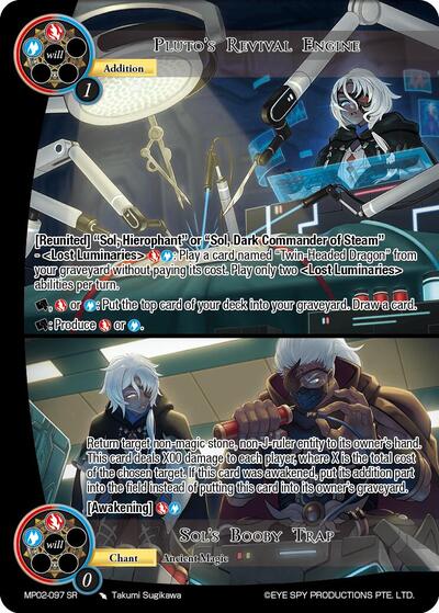 Pluto's Revival Engine // Sol's Booby Trap