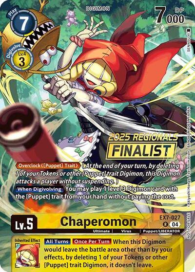 Chaperomon (2025 Regionals Finalist)