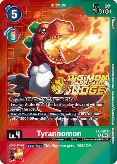 Tyrannomon (Judge Pack 2025 Wave 1)