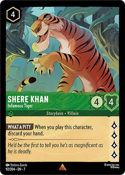 Shere Khan - Infamous Tiger