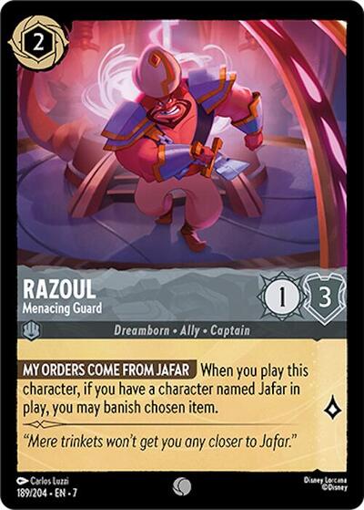 Razoul - Menacing Guard