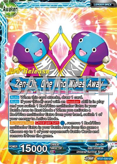 Zen-Oh // Zen-Oh, One Who Wipes Away