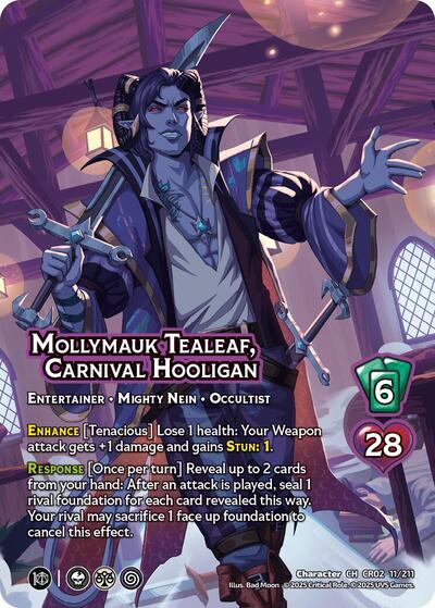 Mollymauk Tealeaf, Carnival Hooligan
