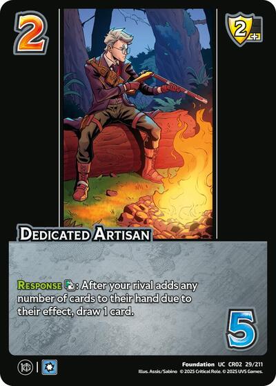 Dedicated Artisan