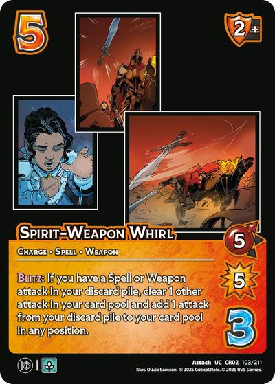 Spirit-Weapon Whirl