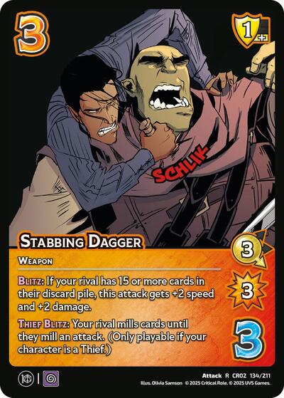 Stabbing Dagger