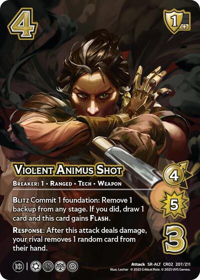 Violent Animus Shot (Alternate Art)