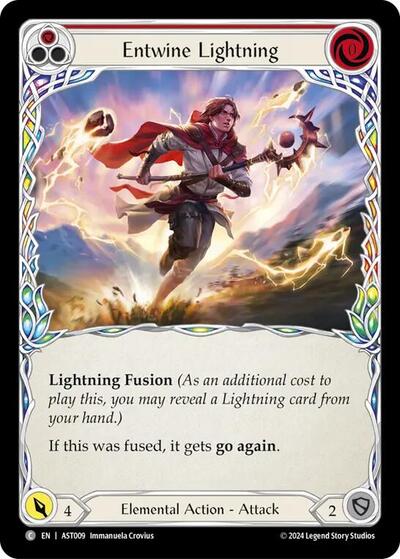 Entwine Lightning (Red)