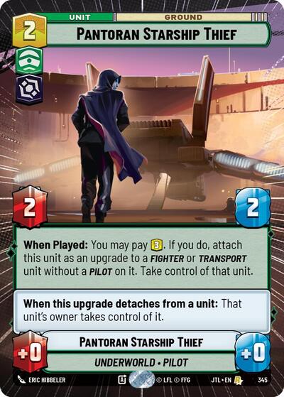 Pantoran Starship Thief (Hyperspace)