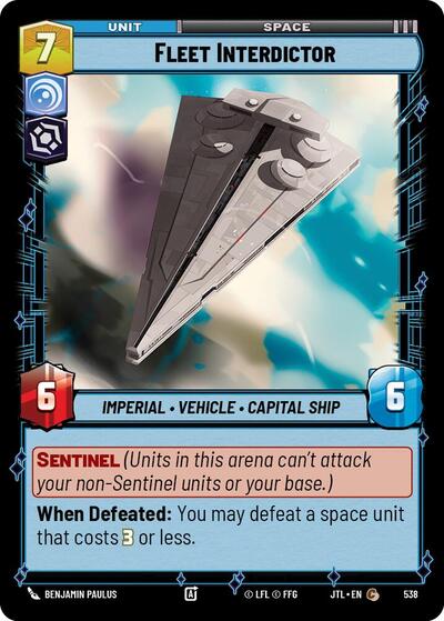 Fleet Interdictor (Foil)